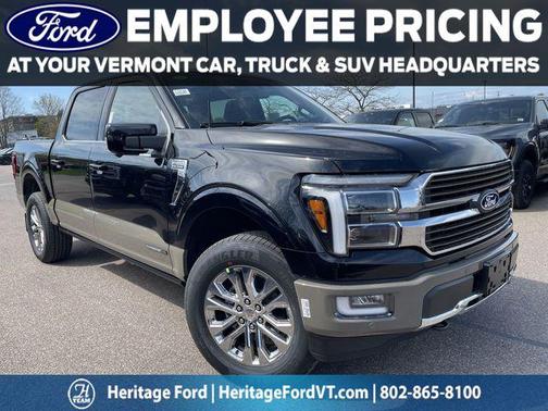 AGATE BLACK METALLIC 2026 Ford F-150 King Ranch