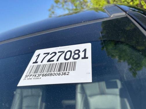 Crystal Black Pearl 2024 Honda Ridgeline TrailSport