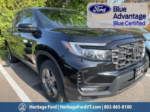 Crystal Black Pearl 2024 Honda Ridgeline TrailSport