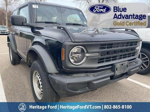 SHADOW BLACK 2022 Ford Bronco Base
