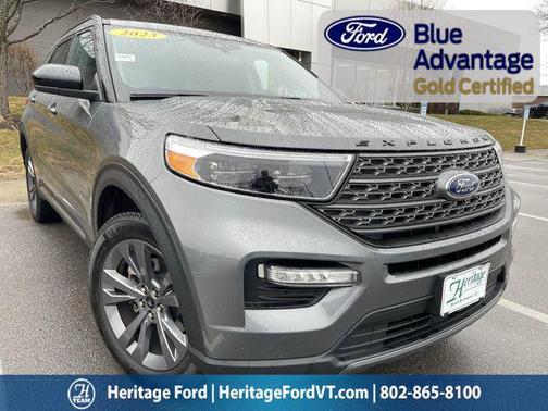 CARBONIZED GRAY METALLIC 2023 Ford Explorer XLT