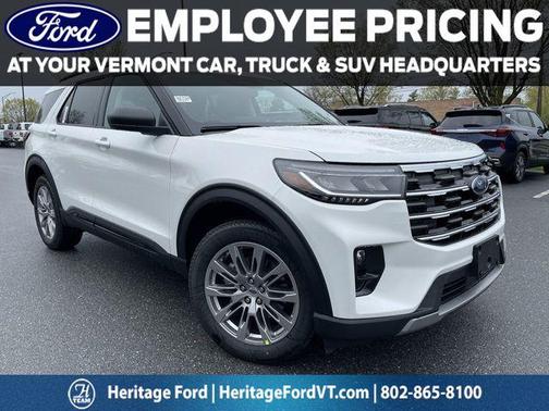 STAR WHITE MET TRI-COAT 2026 Ford Explorer Active