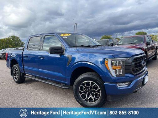 Atlas Blue Metallic 2023 Ford F-150 XLT