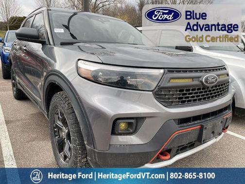 CARBONIZED GRAY METALLIC 2022 Ford Explorer Timberline