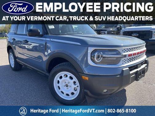 AZURE GRAY METALLIC TRI-COAT 2026 Ford Bronco Sport Heritage