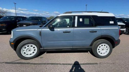 AZURE GRAY METALLIC TRI-COAT 2026 Ford Bronco Sport Heritage