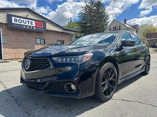 Majestic Black Pearl 2020 Acura TLX Technology