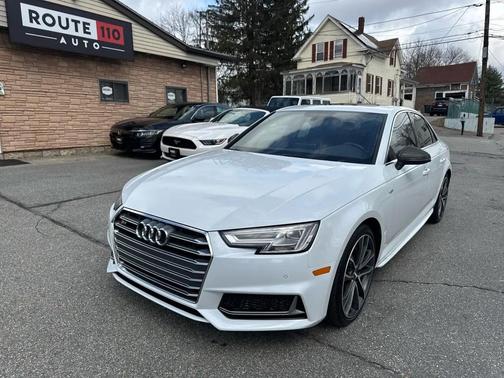 White 2018 Audi S4 3.0T Prestige