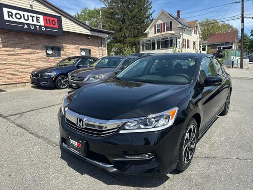 Black 2017 Honda Accord EX