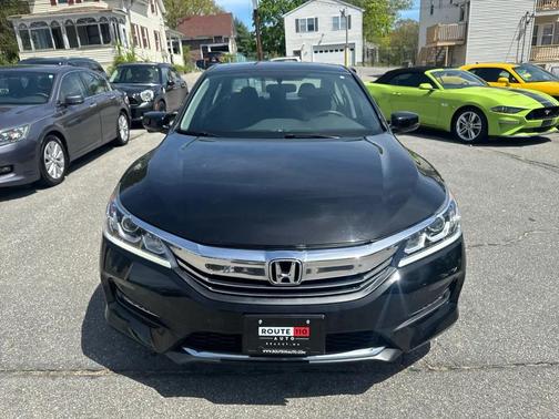 Black 2017 Honda Accord EX