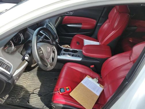 White 2018 Acura TLX Technology