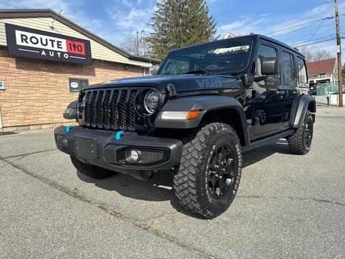 Black Clearcoat 2023 Jeep Wrangler 4xe Willys