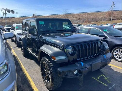 Black Clearcoat 2023 Jeep Wrangler 4xe Willys