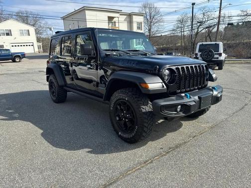 Black Clearcoat 2023 Jeep Wrangler 4xe Willys