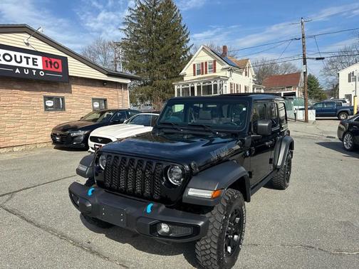 Black Clearcoat 2023 Jeep Wrangler 4xe Willys