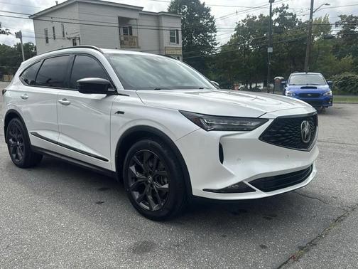 Platinum White Pearl 2022 Acura MDX A-Spec Package