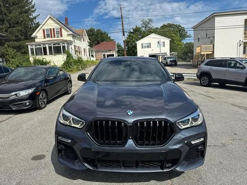 Arctic Gray Metallic 2021 BMW X6 xDrive40i