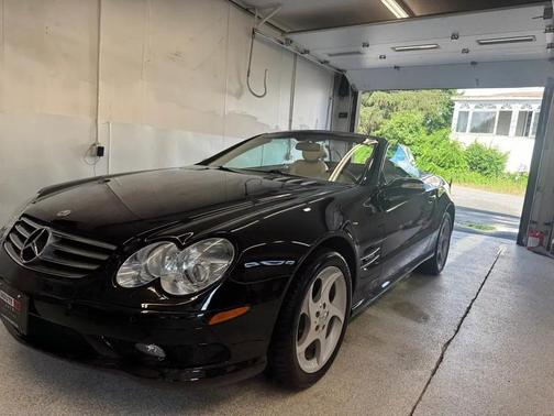 Black 2004 Mercedes-Benz SL-Class 600