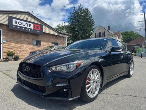 Black Opal Metallic 2024 INFINITI Q50 3.0t RED SPORT 400