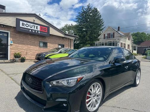 Black Opal Metallic 2024 INFINITI Q50 3.0t RED SPORT 400