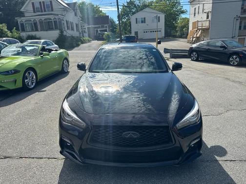 Black Opal Metallic 2024 INFINITI Q50 3.0t RED SPORT 400