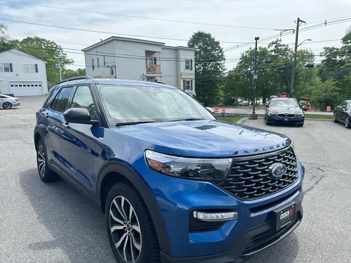 Atlas Blue Metallic 2022 Ford Explorer ST-Line