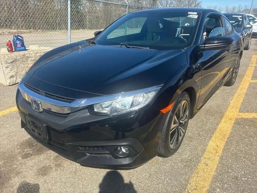 Black 2017 Honda Civic EX-T
