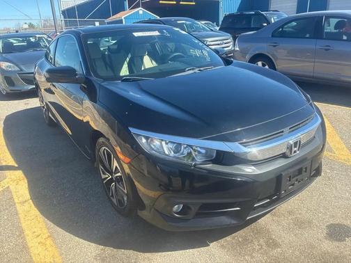 Black 2017 Honda Civic EX-T