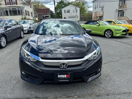 Black 2017 Honda Civic EX-T