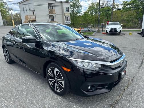 Black 2017 Honda Civic EX-T