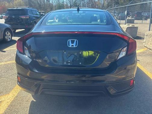 Black 2017 Honda Civic EX-T