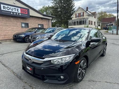 Black 2017 Honda Civic EX-T