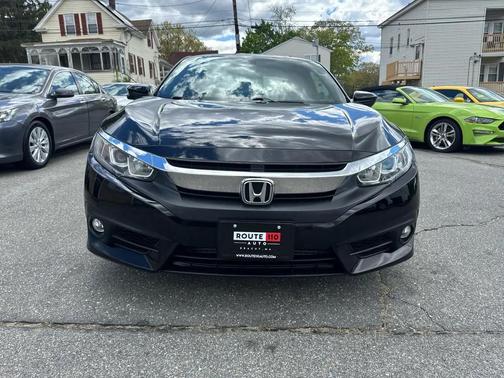 Black 2017 Honda Civic EX-T