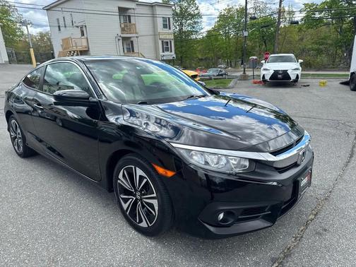 Black 2017 Honda Civic EX-T