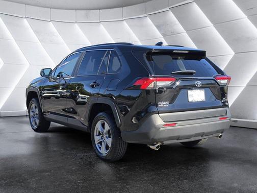 Midnight Black Metallic 2025 Toyota RAV4 Hybrid LE