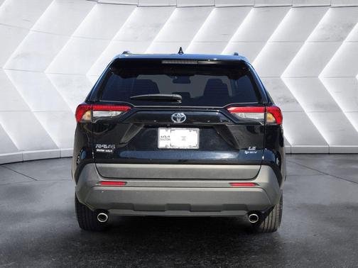 Midnight Black Metallic 2025 Toyota RAV4 Hybrid LE