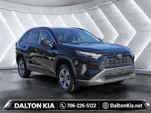 Midnight Black Metallic 2025 Toyota RAV4 Hybrid LE