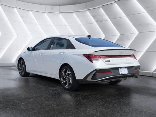 Serenity White 2025 Hyundai ELANTRA Sport