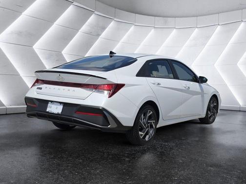 Serenity White 2025 Hyundai ELANTRA Sport