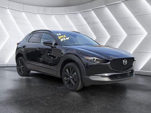 Jet Black Mica 2025 Mazda CX-30 2.5 Turbo Premium Package