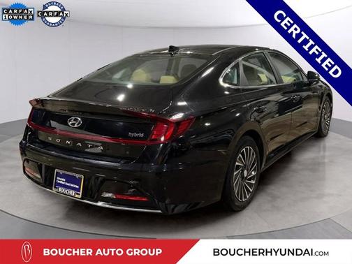Black 2023 Hyundai SONATA Hybrid Limited