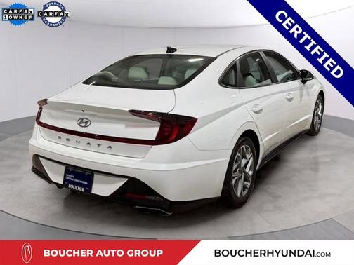 White 2023 Hyundai SONATA SEL