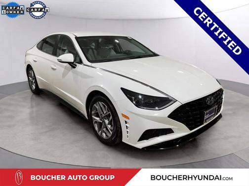 White 2023 Hyundai SONATA SEL