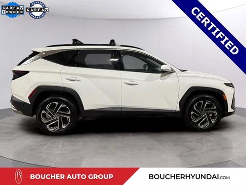 White 2025 Hyundai TUCSON Limited