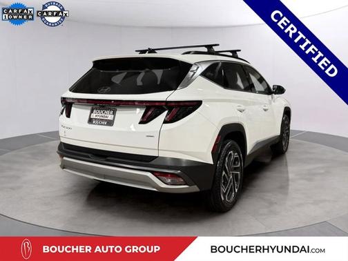 White 2025 Hyundai TUCSON Limited