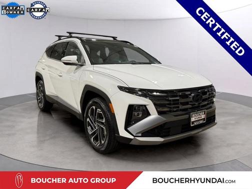 White 2025 Hyundai TUCSON Limited