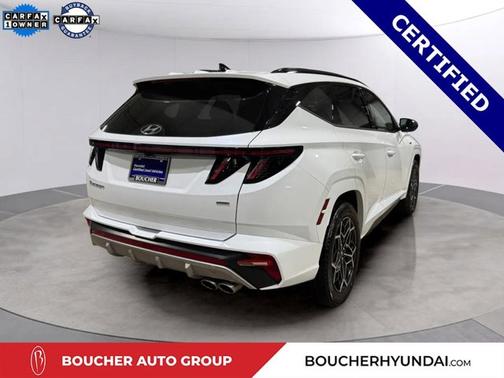 White 2023 Hyundai TUCSON N Line