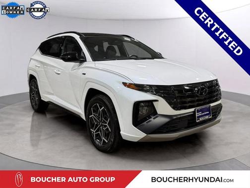 White 2023 Hyundai TUCSON N Line