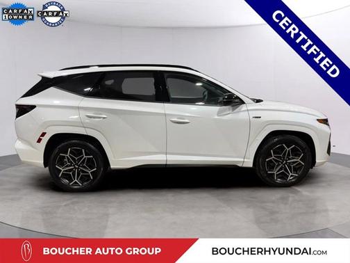 White 2023 Hyundai TUCSON N Line
