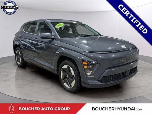 Gray 2024 Hyundai KONA EV SE